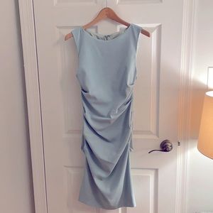 Nicole Miller midi dress with ruched back